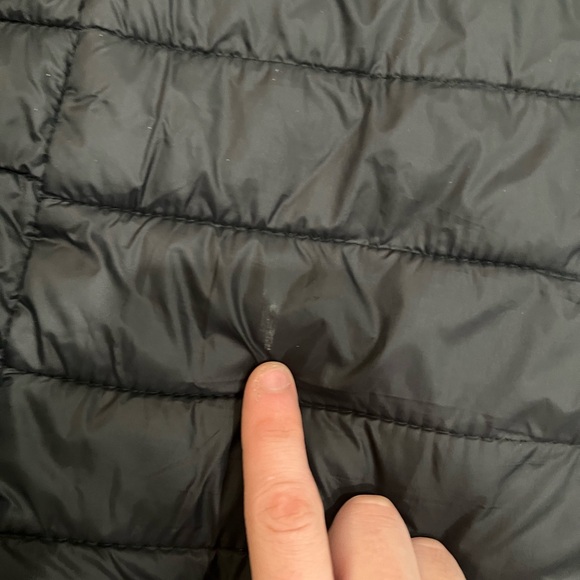 The North Face Dark Gray puffer Jacket - Picture 4 of 6